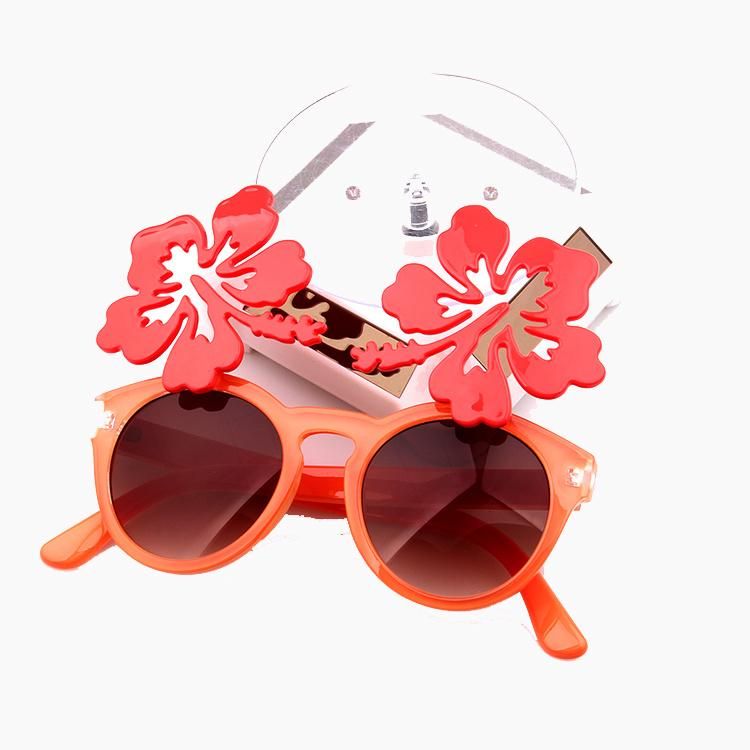 2018 Latest Fashionable Flower Sunglasses