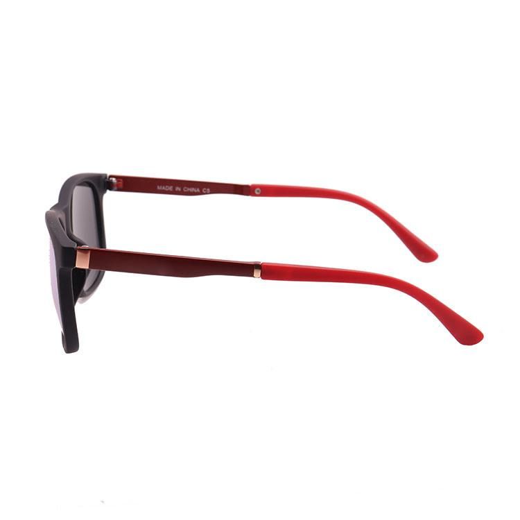 2019 Black Unisex Sports Sunglasses with Metal