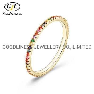 925 Sterling Silver Fine Jewelry Women Stacking Rings