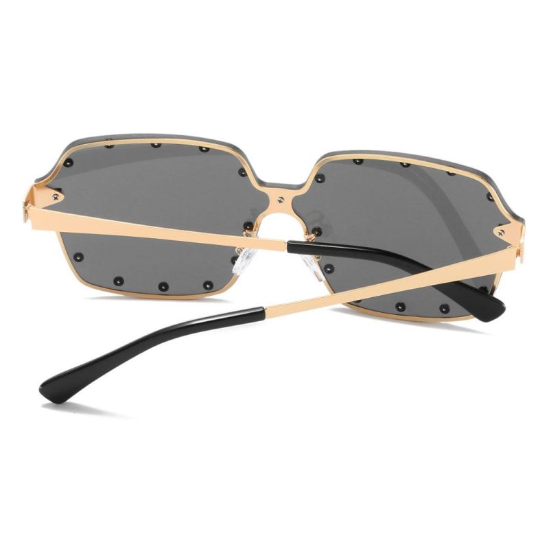 2020 No MOQ Rimless Trendy Fashion Sunglasses with Balls