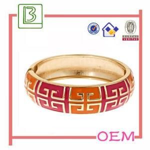 Hot Sale Enamel Bangles with Embossed Logo for Promotion Gifts