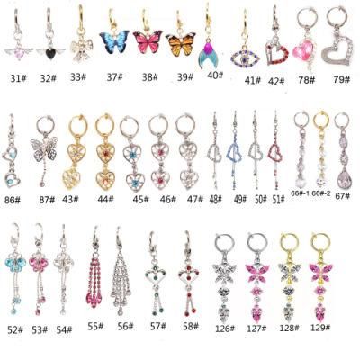 Stainless Steel Non-Piercing Belly Rings Collection Non Piercing Jewelry (sold as piece)