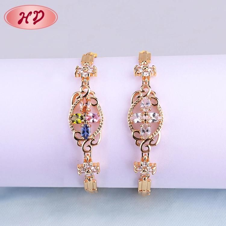 Fashion Charm 18K Gold Plated Women Jewelry Bracelet