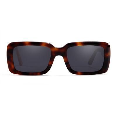 Custom Oculos Gafas Sun Glasses Famous Designer Rectangular Sunglasses Summer Element Acetate High Quality Unisex Sunglasses UV400 Sunglasses