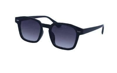 Classical Unisex Plastic Rivet Medium Square Frame Sunglasses