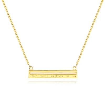 Fashion Jewellery Real 14K Gold Necklace Gold Gifts Chain Necklace