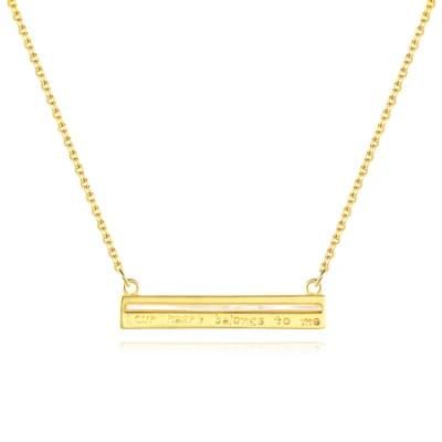 Fashion Jewellery Real 14K Gold Necklace Gold Gifts Chain Necklace