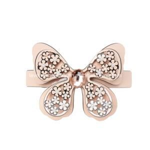 Butterfly Hair Clip with Crystal Hair Accessory for Women