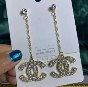 Hot Selling Designer Brand Gold Plated Luxury Drop Designer Luxury Designer Famous Brand Fashion Earrings for Women 2021