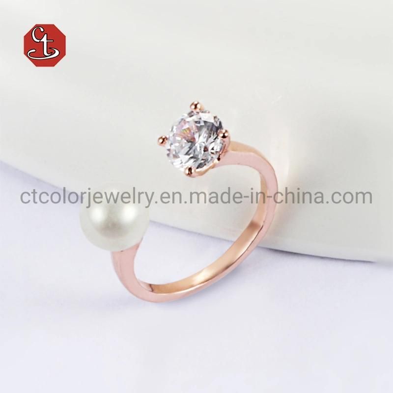 Fresh water Pearls 925 Sterling Silver Finger Rings Jewelry