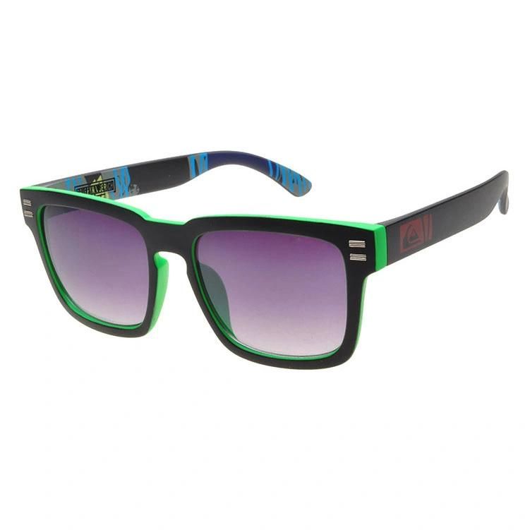 2017 Square Shape Colorful Fashion Sunglasses with Silver Pins