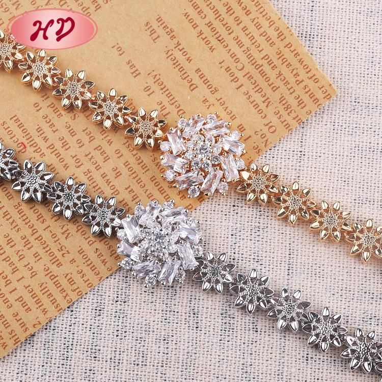 Luxury Gold-Plated Costume Jewelry Charms Bracelet