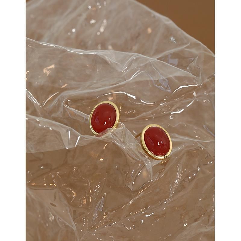 Fashion Simple Geometric Round Earrings Jewelry