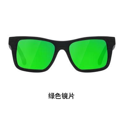 Cheap Bulk Christmas Gift Polarized Bamboo Sunglasses