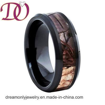 Custom Made New Fashion Black Ceramic Ring