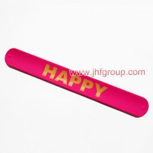 New Design Custom Silicone Snap Bracelets