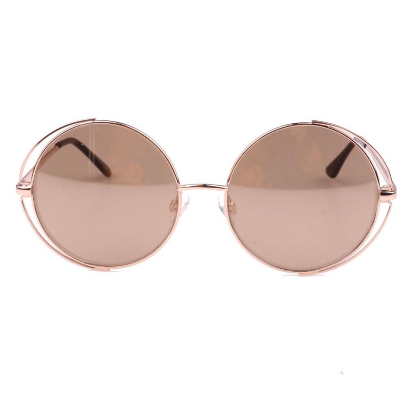 2018 Latest Round Vintage Metal Sunglasses