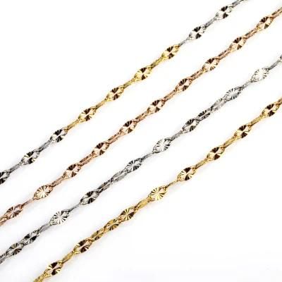 Manufacturer High Quality Stainless Steel Necklace Making for Fashion Women Accessories Customized Design