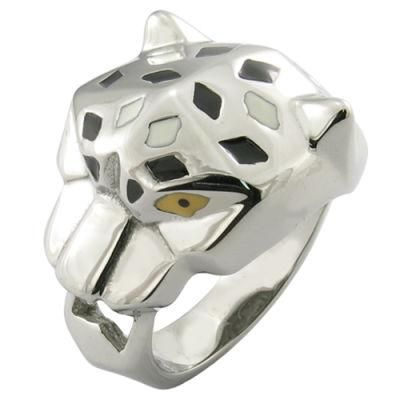 Irregular Super Man High Polished Tiger Ring