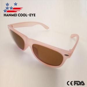 Classical Design Pcwoman Sunglass with Shiny Revo