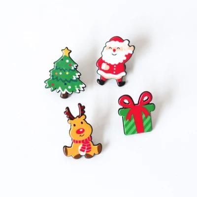 Christmas Gift Brooches Ornaments Badges Accessories Pins Collar Pins