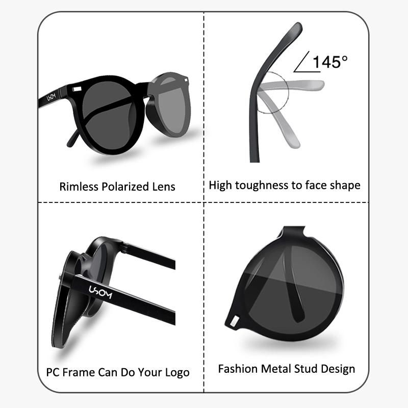 Flat Lens Cat. 3 UV400 Classic Retro Fashion Womens Vintage One Piece Lens Sunglasses Men