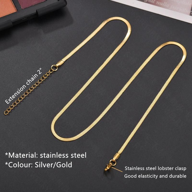 Stainless Steel Chain Necklace Chain Necklace for Men Women Jewelry