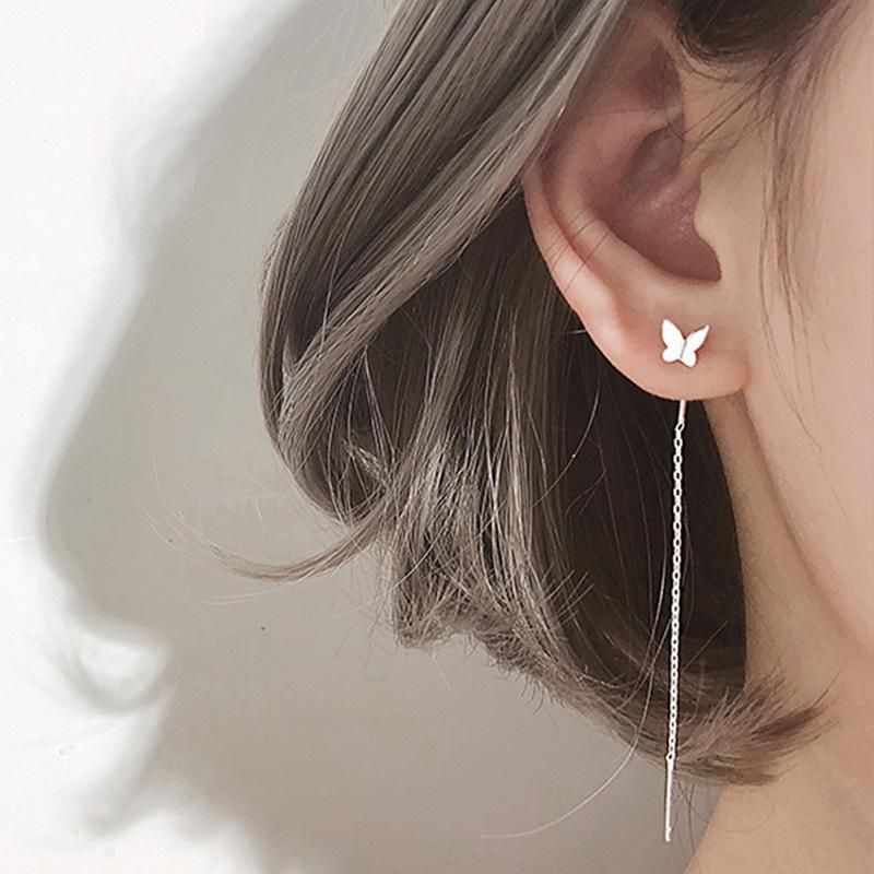 Fashion Little Bird Drop Long Hanging Women Fashion Jewelry Tassel Earring