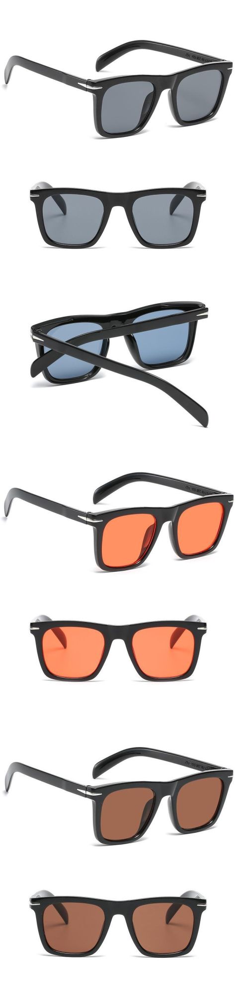 2022 Men Arrivals Hot Selling Square Frame Sun Glasses Newest Style Wholesale Colorful Fashion Trendy Sunglasses