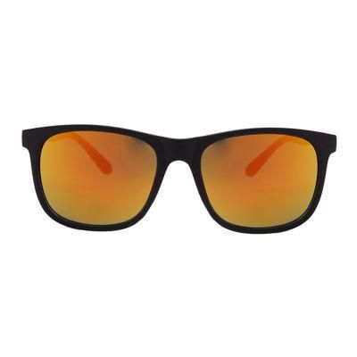 2019 Black Unisex Sports Sunglasses with Metal