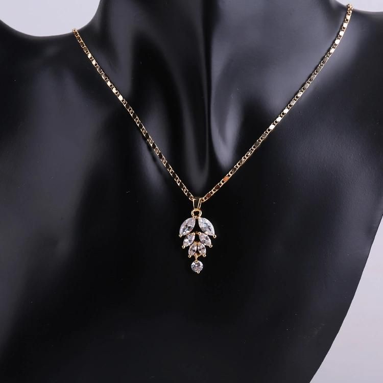 Costume Hengdian Wholesale Fashion Imitation Gold Plated Jewelry with Earring Sets Necklace Pendant
