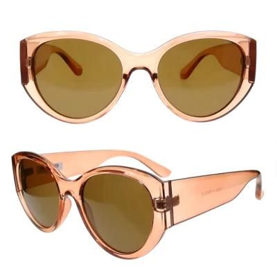 Ladies Fashion Sunglasses with Wide Temple