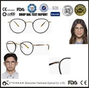 Metal&Acetate Custom Polarized Optical Glasses Frame Sunglasses