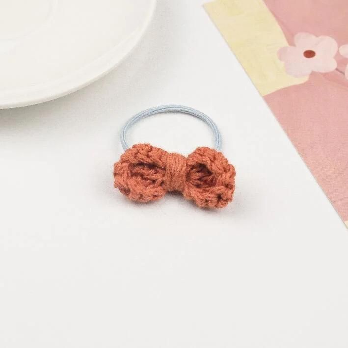 Crochet Bow Hair Clips Customized Color