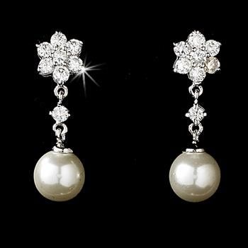 Wedding Flower Earring Jewelry, Bridal Earring Jewelry, Factory Direct Wholesale