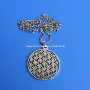 Flower of Life Gold Pendant Necklace
