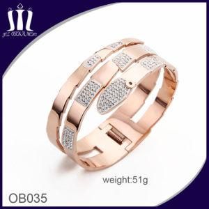 2017 Trendy Fashion Snake Rose Gold Bangle for Girl