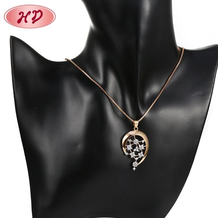 18K Gold Plated Brass Copper Alloy Women CZ Jewelry Sets