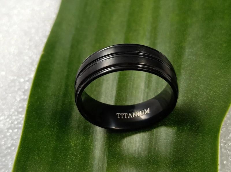 Fashion Ring Pure Titanium Ring Titanium Wedding 316L Stainless Steel Rings Body Jewelry Tr1994
