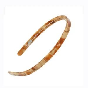 Hair Accessory Colors Acetate Plank Hair Band for Girls