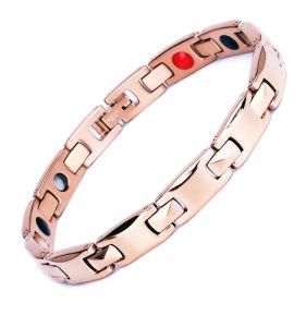 Pure Wholesale New Products 4 in 1 Stainless Steel Bracelet Scalar Energy Power Band Magnet Bracelet Titanium Steel Jewelry