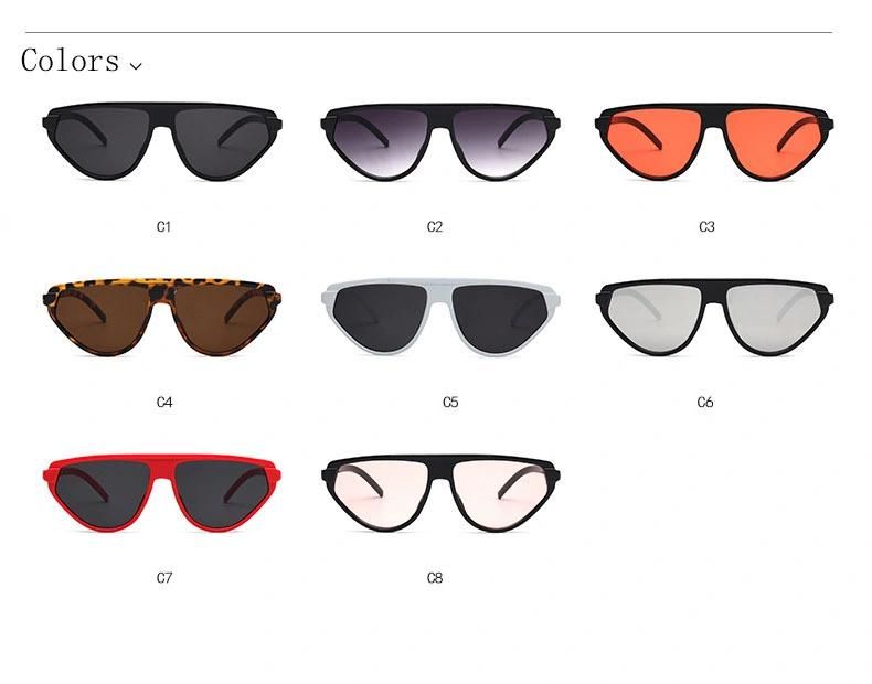 2022 Best Hot Selling Wholesale Cheap Price Sun Glasses Retro Vintage Style Colorful Trendy Fashion Cat Eye Sunglasses