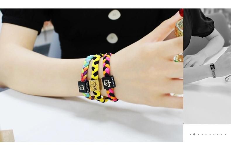 Top Selling Nylon Custom Logo Colorful Bracelet