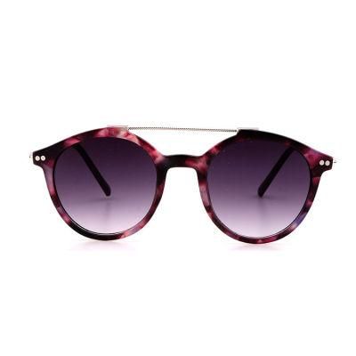 2019 Round Shape Fashion Sunglass with Metal