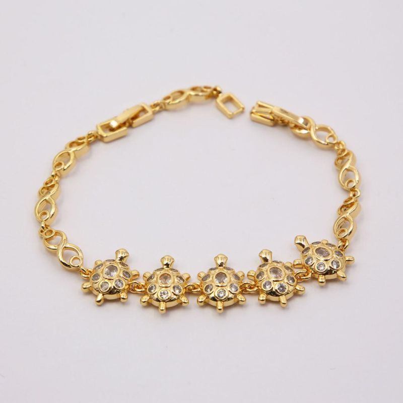 Custom Fashion Jewelry Elegant Charm Imitation Bracelet with Stone
