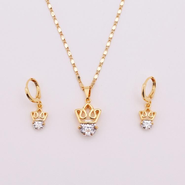 Hot Selling Necklace 18K Gold Plated Fashion Jewelry Sets
