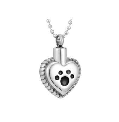 Perfume Accessories Heart Shaped Pet Urn Pendant Necklace