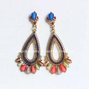 Jewelry Resin Fashion Drop Crystal Earrings for Women