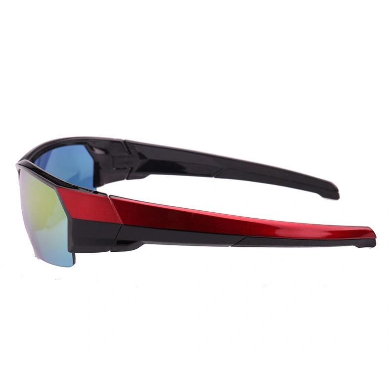 2019 One Piece Mirror Lens Sports Sunglasses