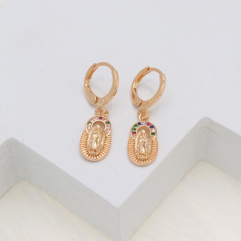 High Quality Virgin Mary Women′ S Earring Jewelry
